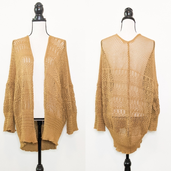 Sweaters - 🌸FINAL⬇️🌸🌟LAST 1🌟 Net Knitted Cardigan